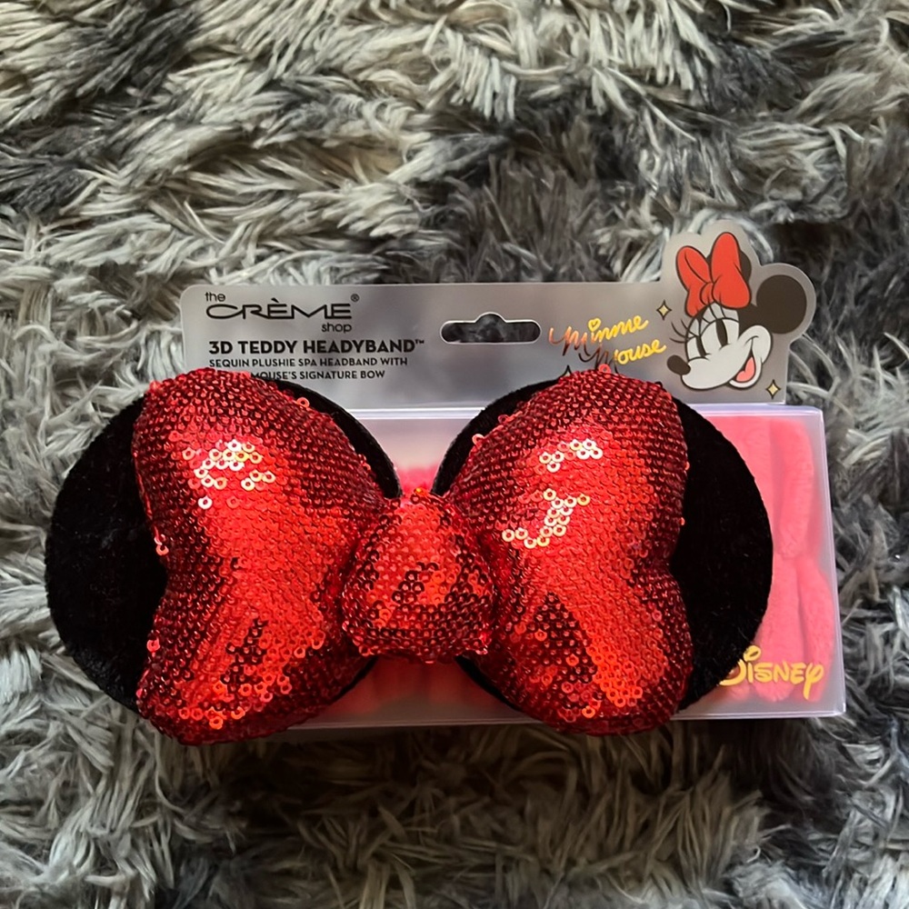 Minnie Mouse 3D Teddy Headyband (the Crème shop)